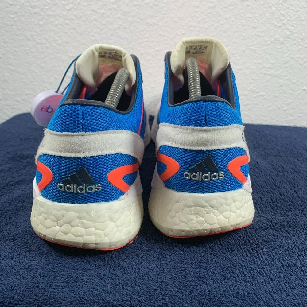 Adidas Adizero Pro DNA Mens Size 12 Blue Solar Red Running Shoes GW2751